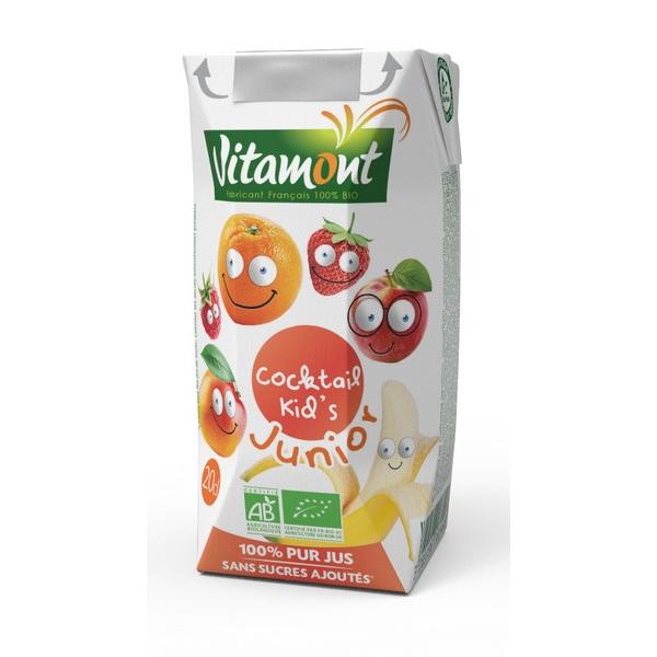 VITAMONT PUR JUS COCKTAIL MULTI-FRUITS 20CL HY24