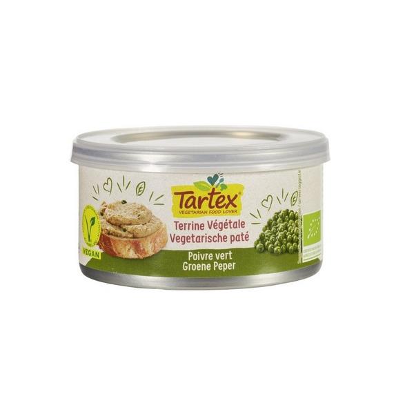 TARTEX TERRINE VEGETAL POIVRE VERT 125GR BF12