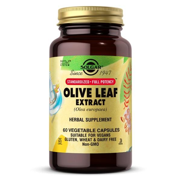 SOLGAR OLIVE LEAF EXTRACT 60X CAPSULES SG