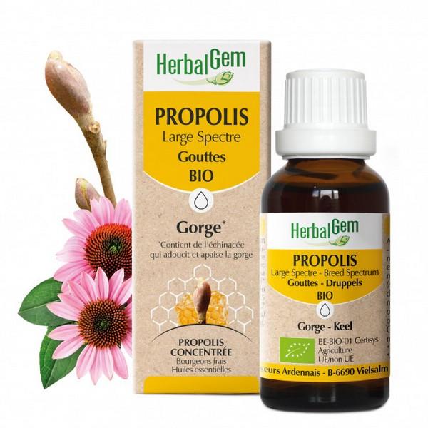 HERBALGEM PROPOLIS LARGE SPECTRE GOUTTES 15ML PR