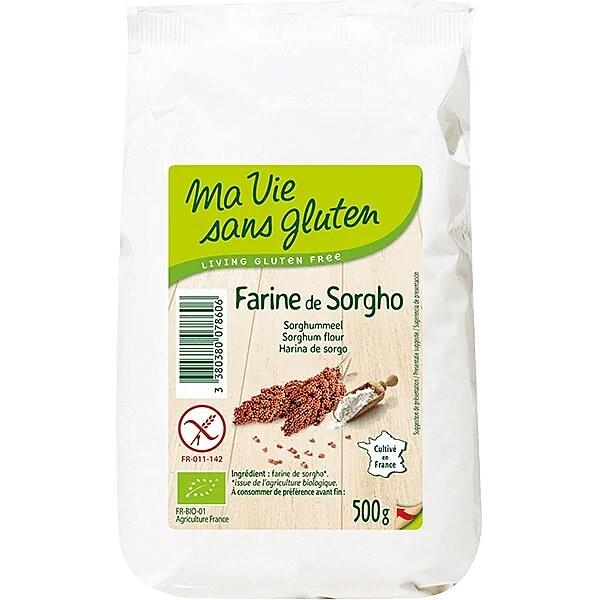 MA VIE SANS GLUTEN FARINE DE SORGHO 500GR HY6