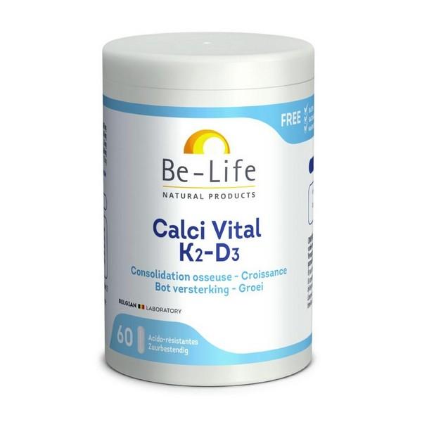 BE-LIFE CALCI VITAL K2-D3 60X GELULES BL