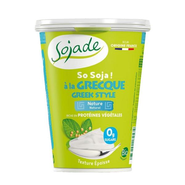 SOJADE YAOURT A LA GRECQUE NATURE 400GR BF6