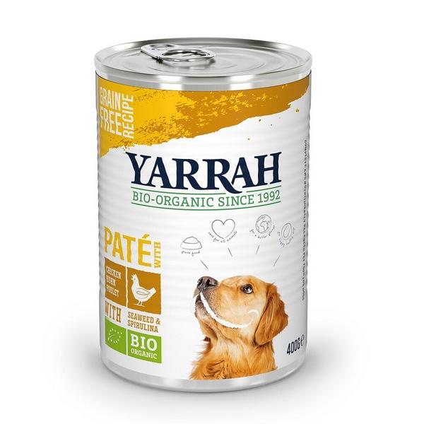 YARRAH PATE AU POULET CHIEN 400GR BF12