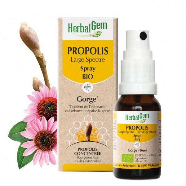 HERBALGEM PROPOLIS LARGE SPECTRE SPRAY GORGE 15ML PR