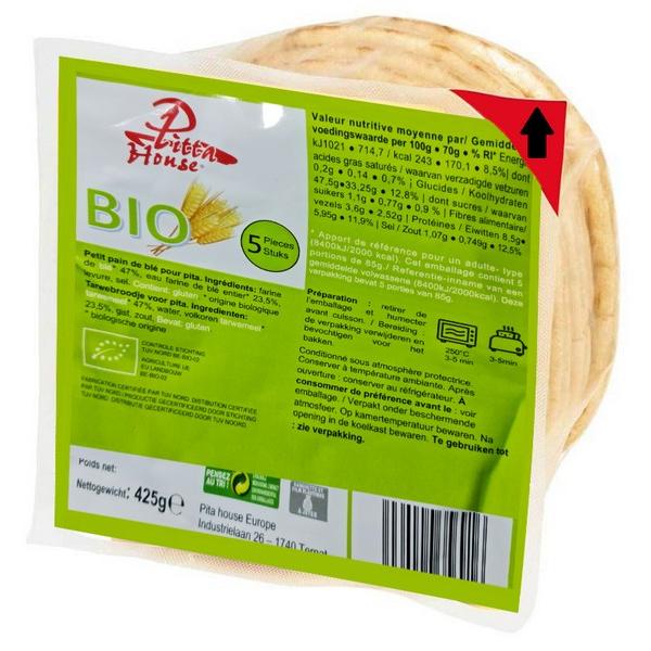 PITTA HOUSE PETIT PAIN PITA 5XPCE 425GR DF