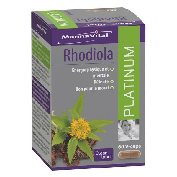 MANNAVITAL RHODIOLA PLATINUM 60X CAPSULES MV