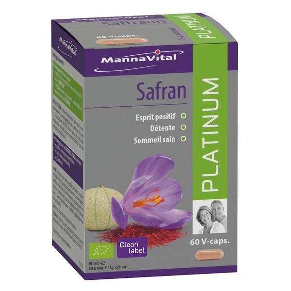 MANNAVITAL SAFRAN PLATINUM 60X CAPSULES MV