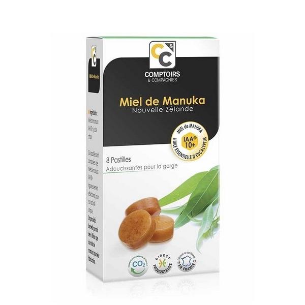 COMPTOIRS & COMPAGNIES 8X PASTILLES AU MIEL DE MANUKA CN12