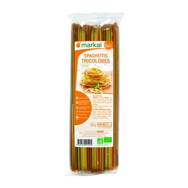 MARKAL PATES SPAGHETTI 3 COULEURS 500GR MR12