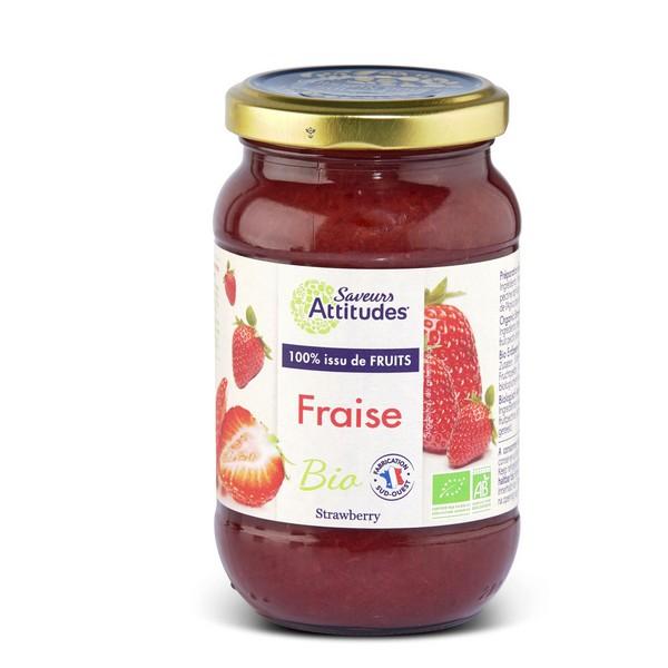 SAVEURS ATTITUDES CONFITURE DE FRAISE 310GR HY6