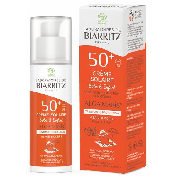 LABORATOIRES DE BIARRITZ CREME SOLAIRE 50+SPF BEBE & ENFANT 50ML BZ