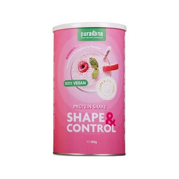 PURASANA PROTEINE SHAPE & CONTROL FRAISE ET FRAMBOISE 350GR BV