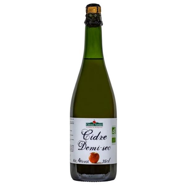 COTEAUX NANTAIS CIDRE DEMI-SEC POMME 75CL HY6