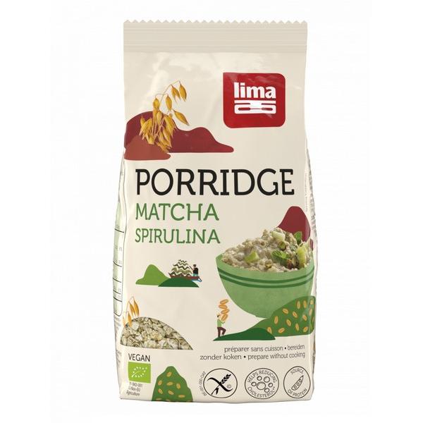 LIMA PORRIDGE EXPRESS MATCHA SPIRULINA 350GR MR5