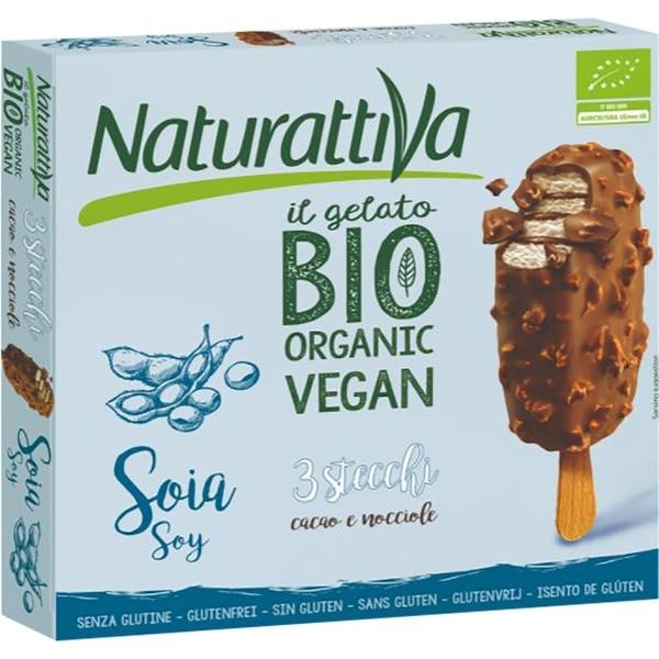 NATURATTIVA GLACE AU SOJA FRISKO CHOCOLAT & NOISETTES 3X80GR MR6