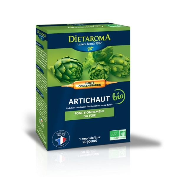 DIETAROMA ARTICHAUT FONCTIONNEMENT DU FOIE  20X AMPOULES MN