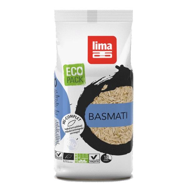 LIMA RIZ BASMATI MI-COMPLET 500GR BF6