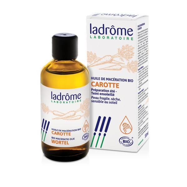 LADROME HUILE DE MACERATION CAROTTE PREPARATION TEINT ETE 100ML MV