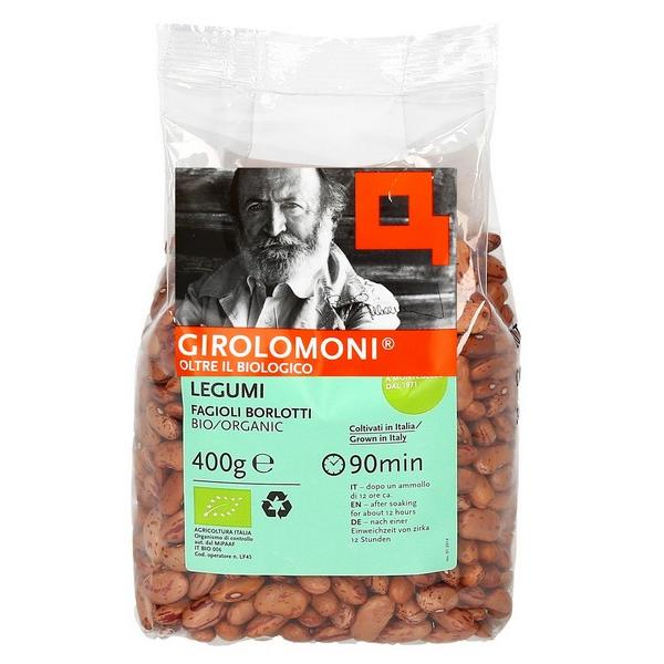 GIROLOMONI HARICOTS BORLOTTI 400GR TT12