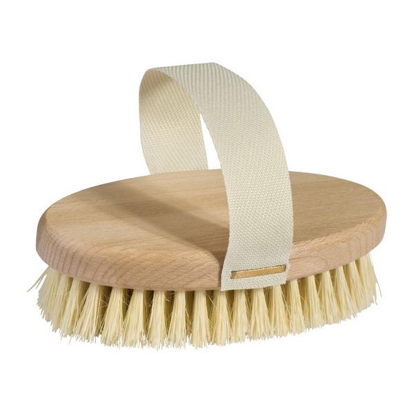 BURSTENHAUS REDECKER BROSSE DE MASSAGE BRUT DURE EN HÊTRE ET FIBRES MN