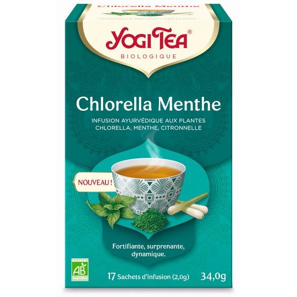 YOGI TEA CHLORELLA MENTHE 17X SACHETS 34GR MR6