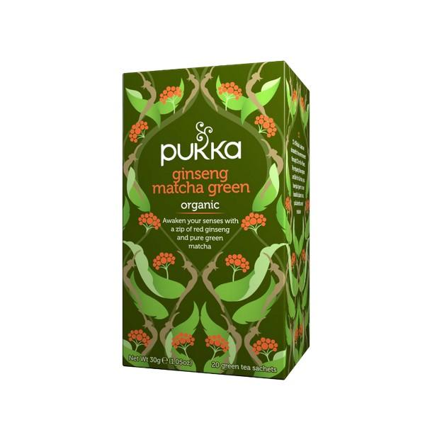 PUKKA THE VERT MATCHA GINSENG 20X SACHETS MR