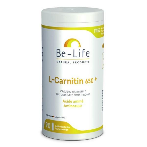 BE-LIFE L-CARNITINE 650+ 90X GELULES BL