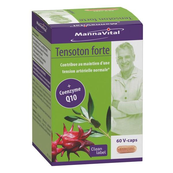 MANNAVITAL TENSOTON FORTE + CO-ENZYME Q10 60X CAPSULES MV