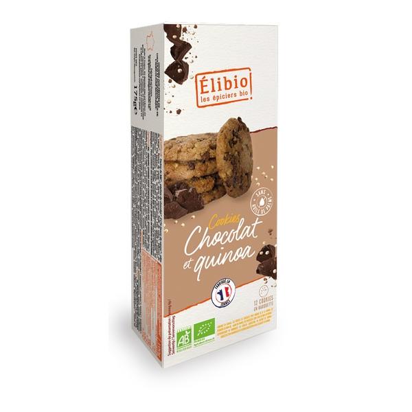 ELIBIO COOKIES CHOCOLAT & QUINOA 175GR DB14