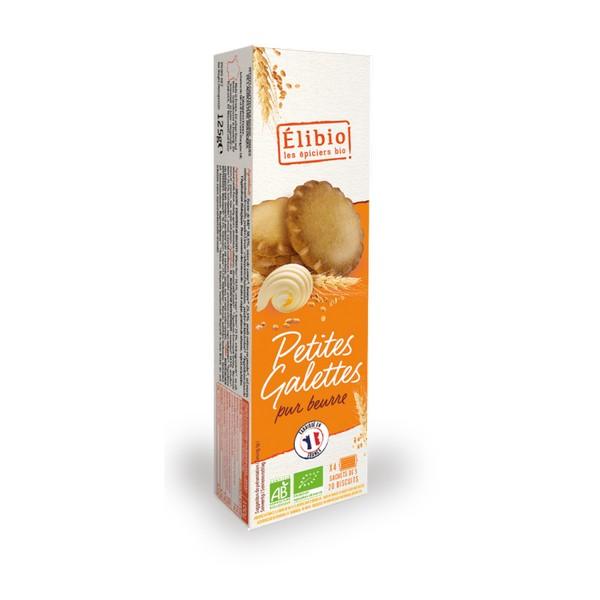 ELIBIO PETITES GALETTES PUR BEURRE 125GR DB12