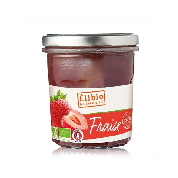 ELIBIO CONFITURE DE FRAISE 340GR DB6