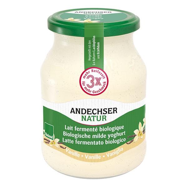 ANDECHSER YAOURT VANILLE 500GR BF