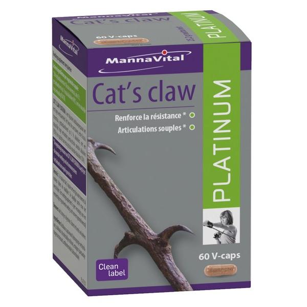 MANNAVITAL CAT'S CLAW PLATINUM 60X CAPSULES MV