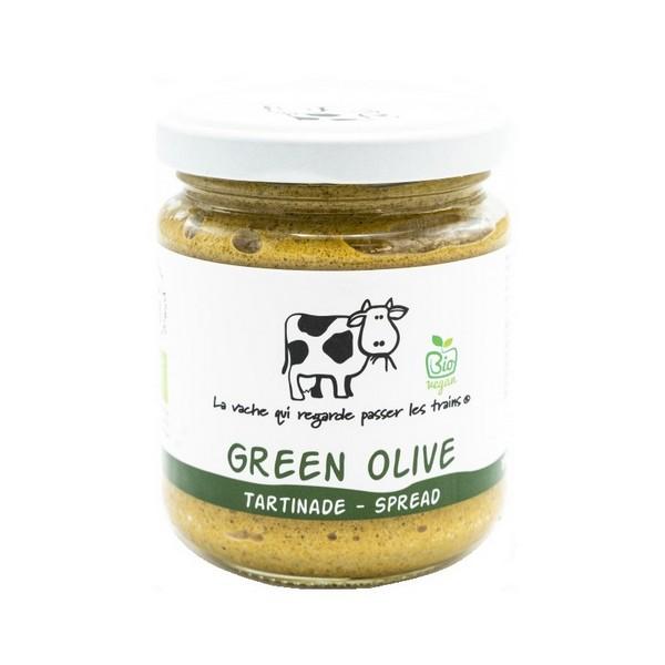 LA VACHE TARTINADE OLIVES VERTES 200ML HY6