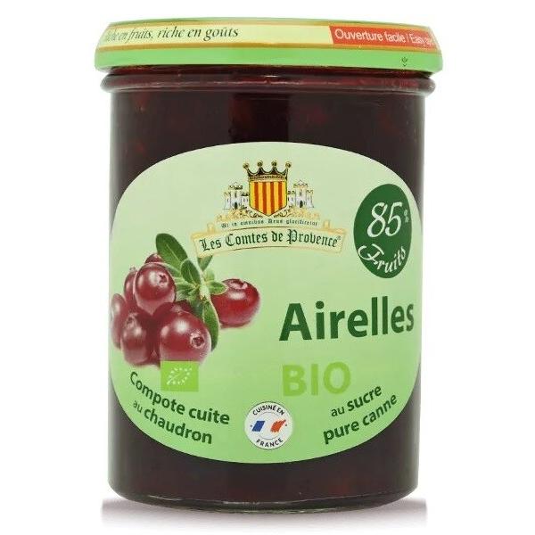 LES COMTES DE PROVENCE COMPOTE D'AIRELLES 420GR BD6