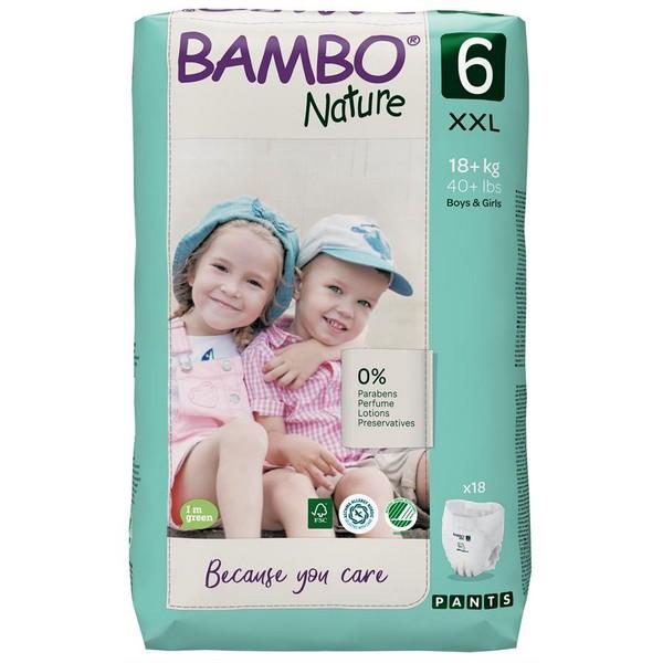 BAMBO NATURE COUCHE BEBE N°6 XXL 18+KG 18X BF5