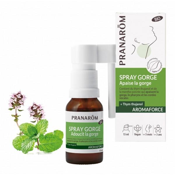 PRANAROM SPRAY GORGE APAISANT THYM THUJANOL 15ML PR