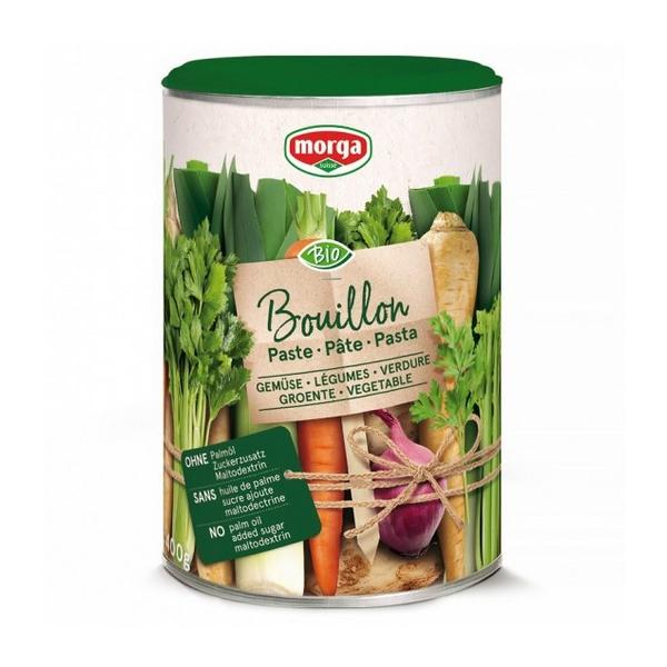 MORGA BOUILLON DE LEGUMES PATE 400GR BF12