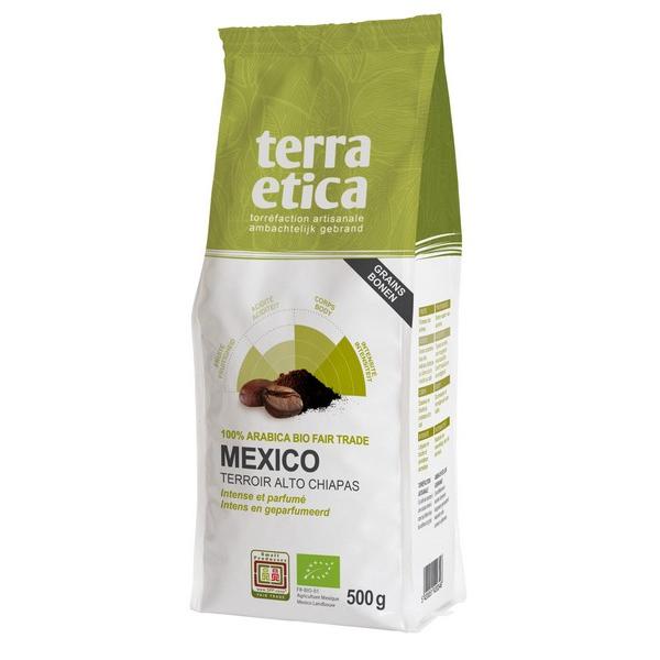 TERRA ETICA CAFE GRAINS MEXIQUE 500GR BF12