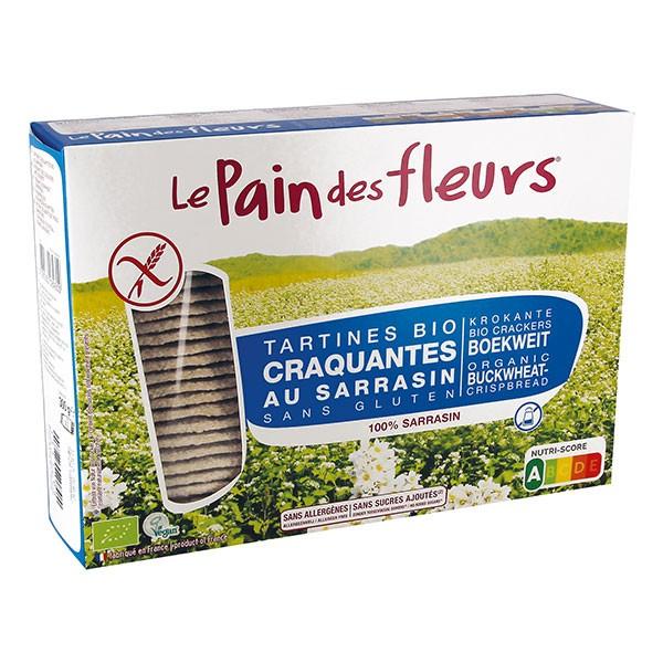 LE PAIN DES FLEURS TARTINES SARRRASIN SANS SEL & SUCRE 300GR HY8