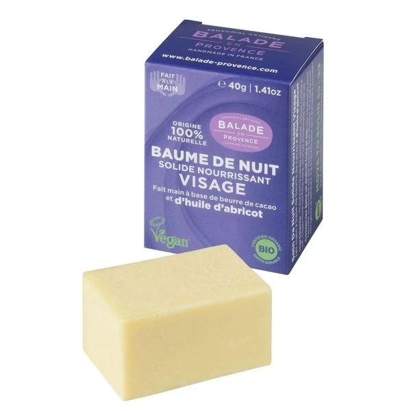 BALADE EN PROVENCE BAUME NUIT SOLIDE NOURRISSANT VISAGE 40GR VAS