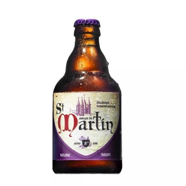 SAINT MARTIN BIERE BRUNE 7% 33CL MV