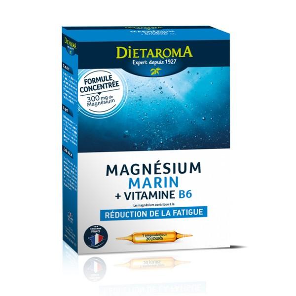 DIETAROMA MAGNESIUM MARIN + VITAMINE B6 20X AMPOULES MN