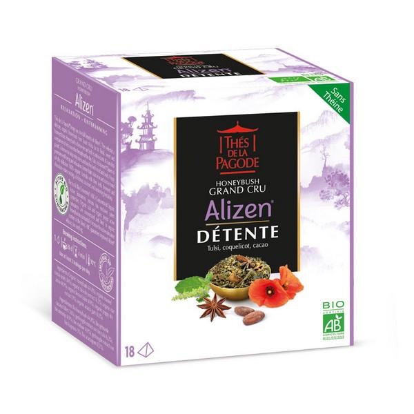 THES DE LA PAGODE HONEYBUSH GRAND CRU ALIZEN DETENTE 18X SACHETS TDP