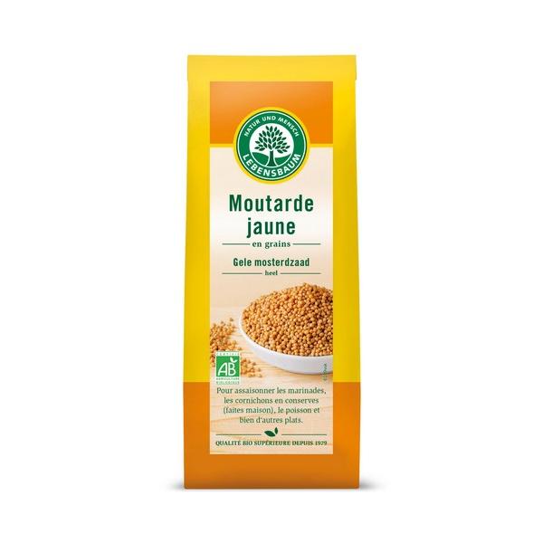 LEBENSBAUM MOUTARDE JAUNE EN GRAINS 80GR MR6