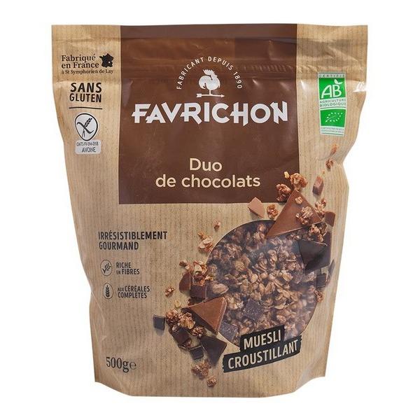 FAVRICHON MUESLI DUO CHOCOLATS 500GR BF6