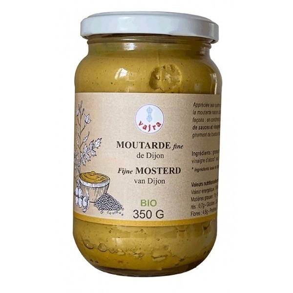 VAJRA MOUTARDE FINE DE DIJON BIO 350GR VJ6