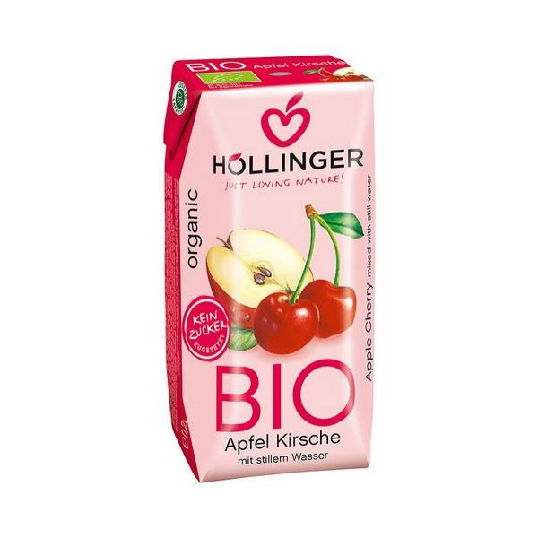 HOLLINGER JUS DE POMME & CERISE 200ML BF24