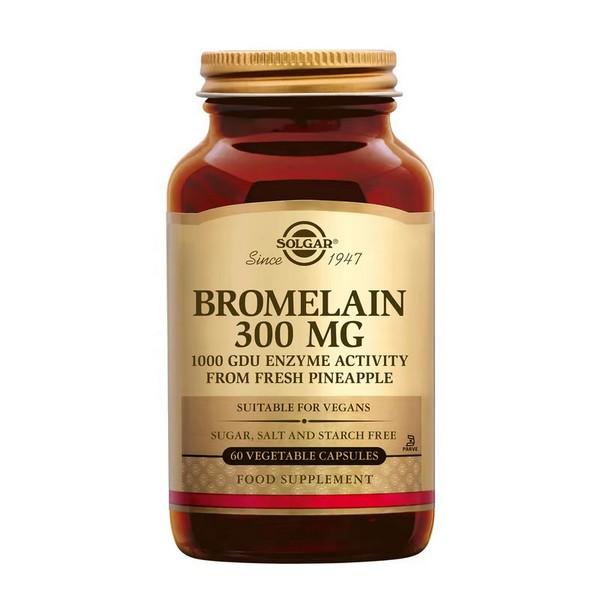 SOLGAR BROMELAIN 300GR 60X CAPSULES SG